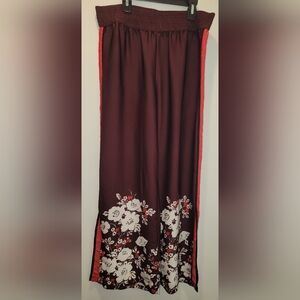 Aerie Wide Leg Pants With Slits